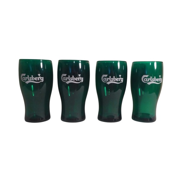 48 Carlsberg Green 16oz Beer Glasses. St. Patrick’s Day Themed Steins. - Picture 1 of 9